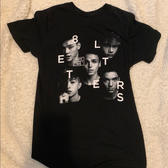 brand new why don’t we 8 letters shirt - Picture 1 of 2